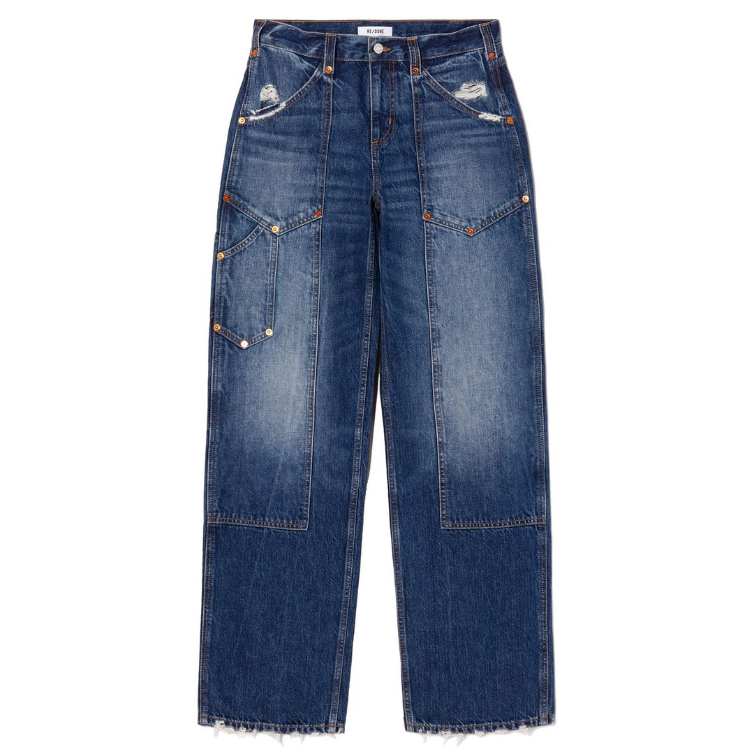 Mid Rise Workwear Jeans