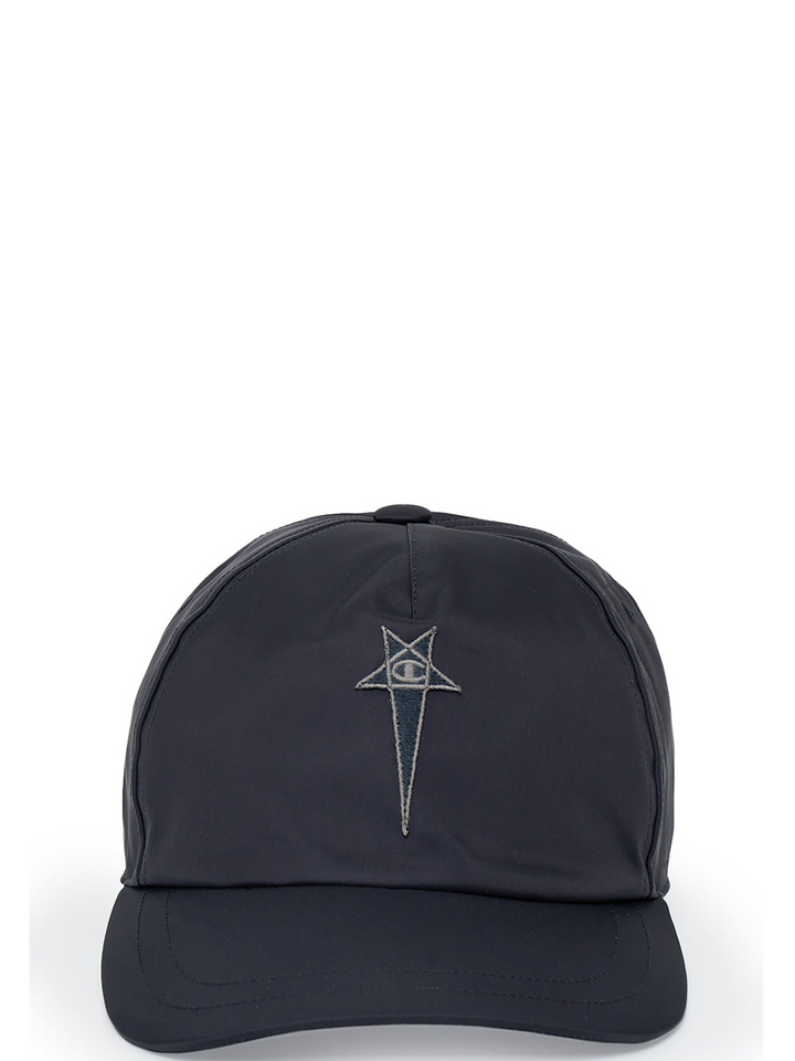 RICKOWENSXCHAMPION_RickOwensxChampionBaseballCap_Black