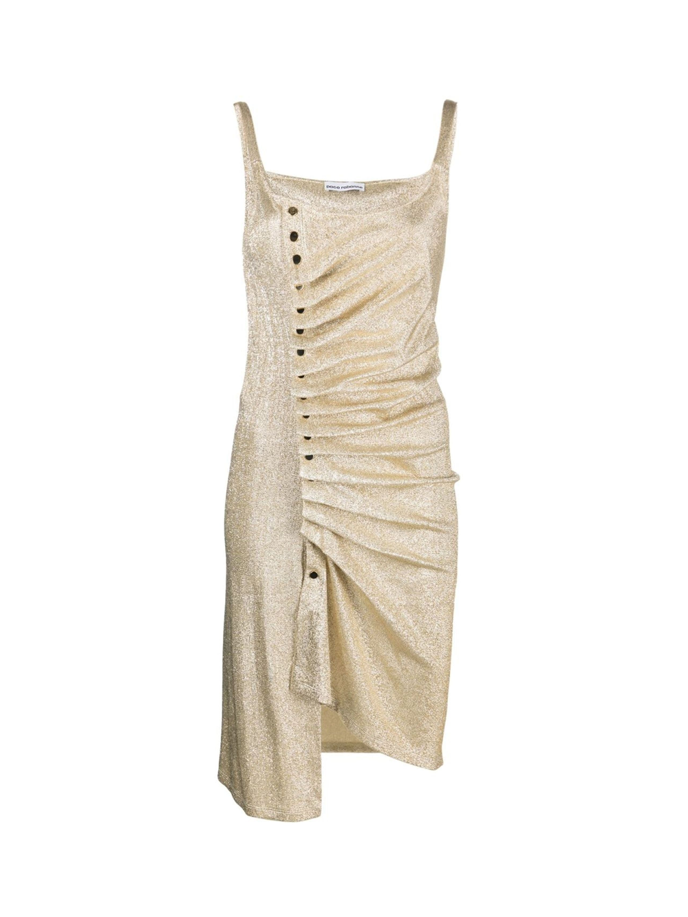 Rabanne_Robe_Strap_Dress_Gold