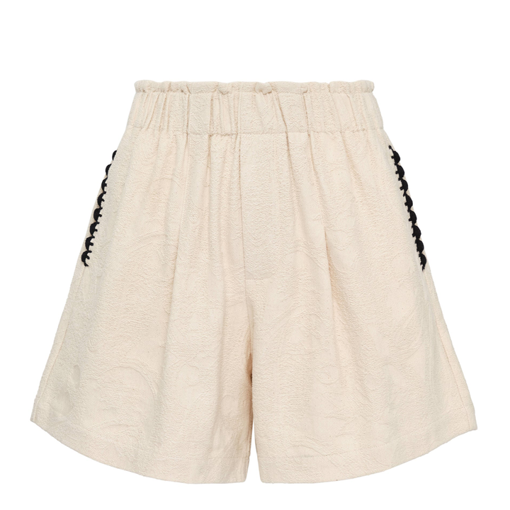 Contrast Trim Shorts