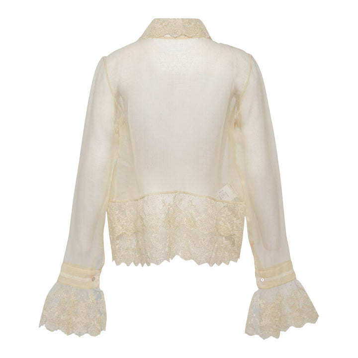 Club21 - Renli Su - Silk Tulle Skirt - WOVEN TOPS - Off-White