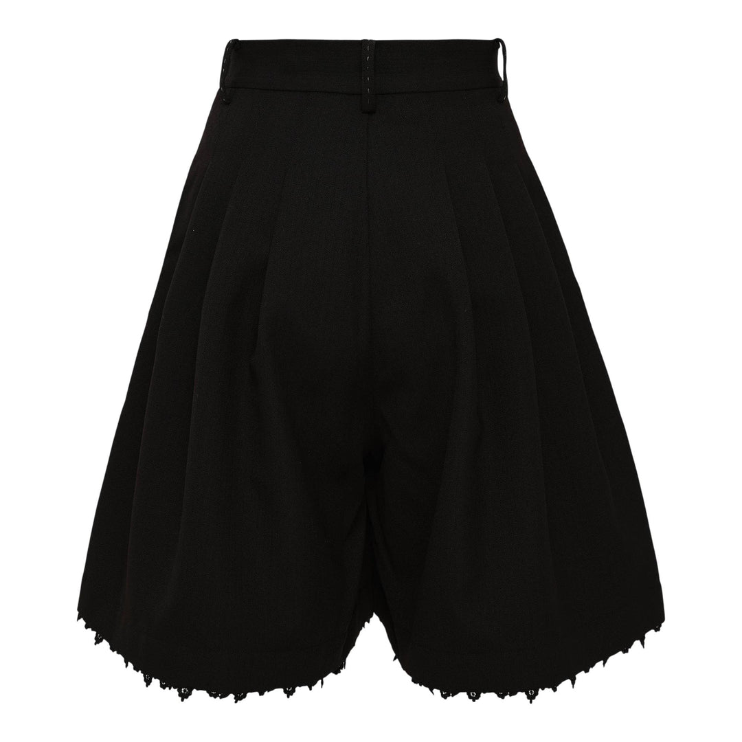 Club21 - Renli Su - Wool Boxy Cropped Coat - SHORTS - Black