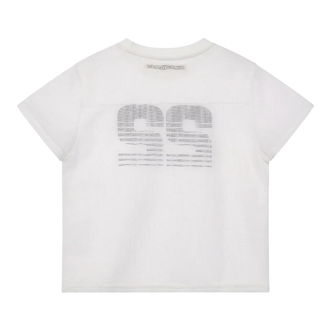Club21 - Rest&Recreation - 22 Mesh Top - TEES - White