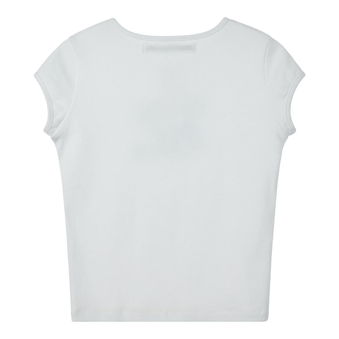 Club21 - Rest&Recreation - Cap Sleeve T-Shirt - TEES - White