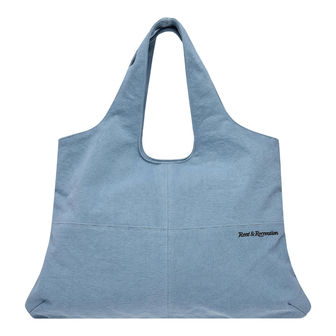 Club21 - Rest&Recreation - Cotton Shoulder Bag - HANDBAGS - Blue