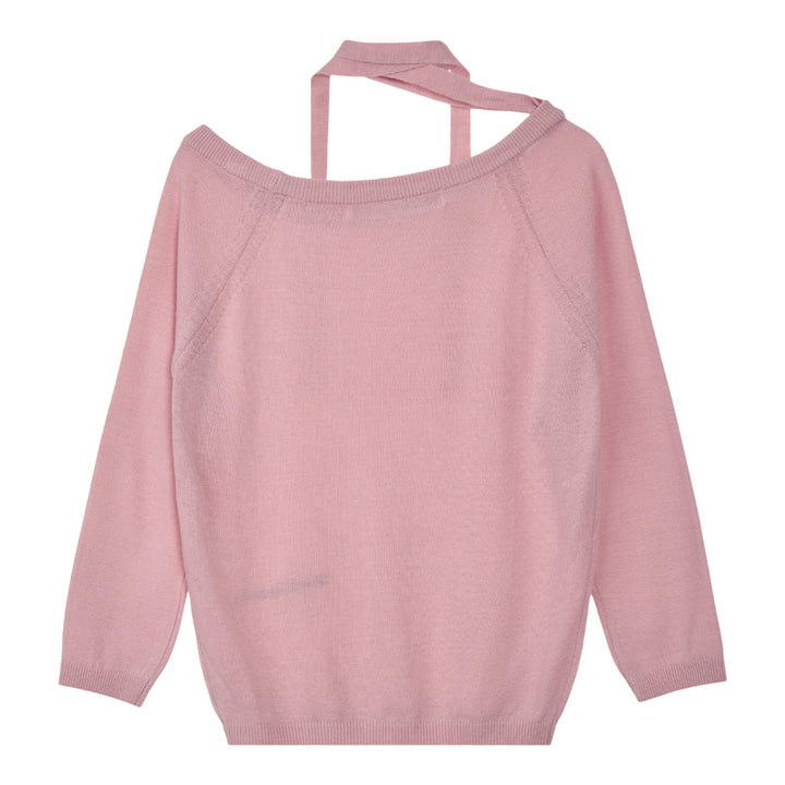 Club21 - Rest&Recreation - One-Shoulder Knit Top - KNIT TOPS - Pink