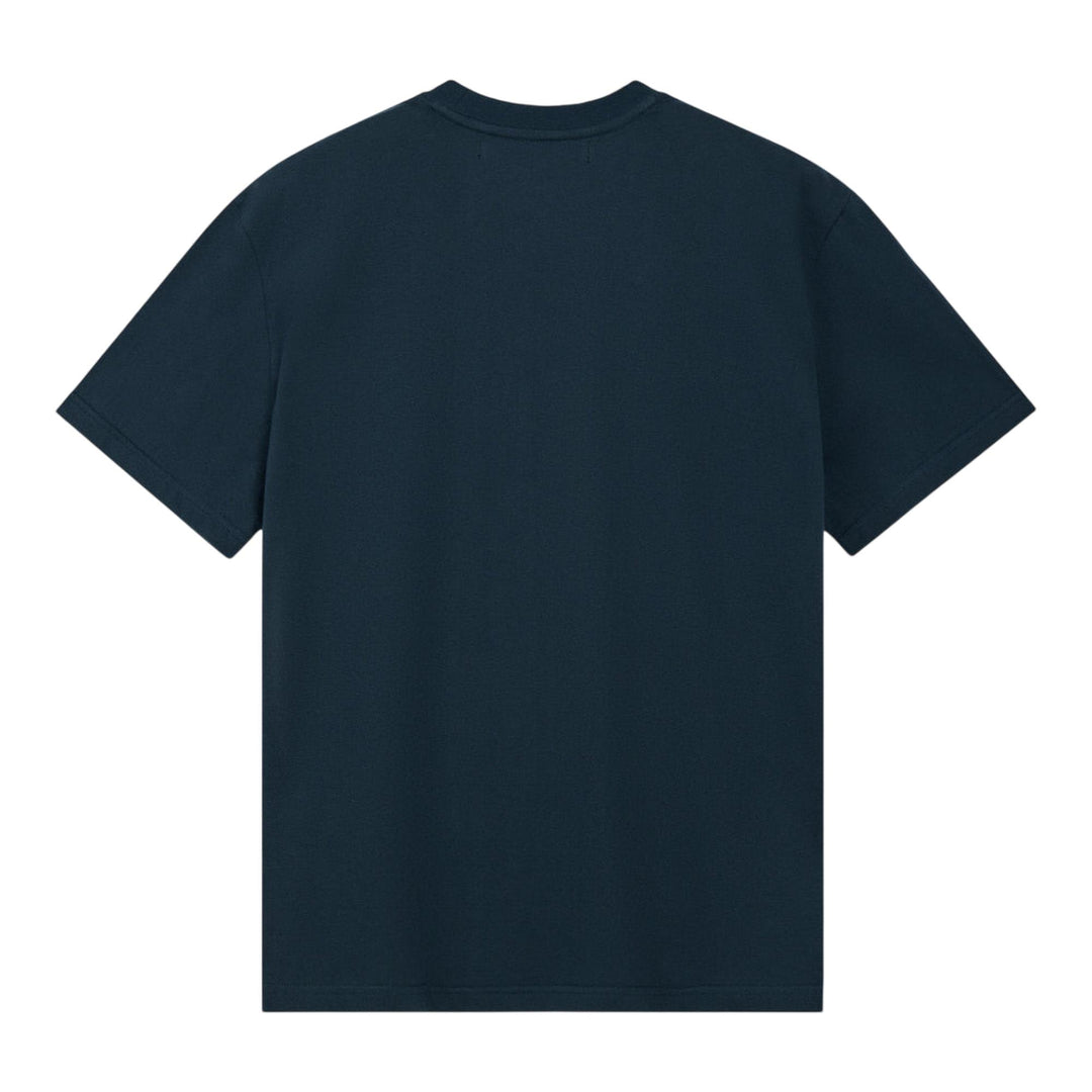 Club21 - Rest&Recreation - Oversized Wave Logo T-Shirt - TEES - Navy