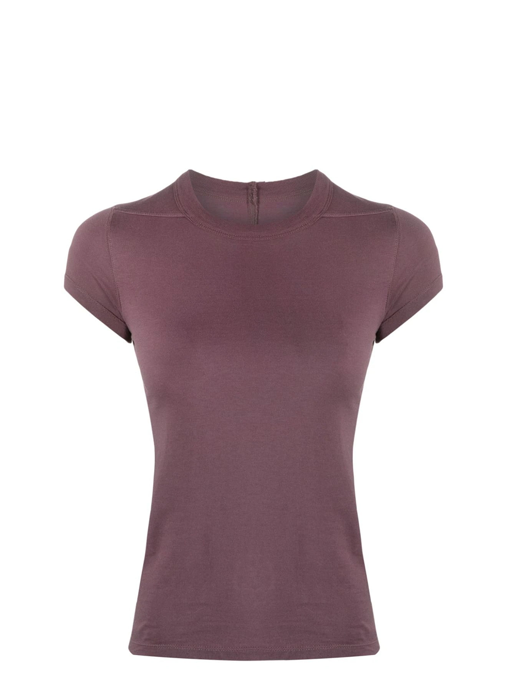 Rick Owens Cropped Level Tee Purple 1