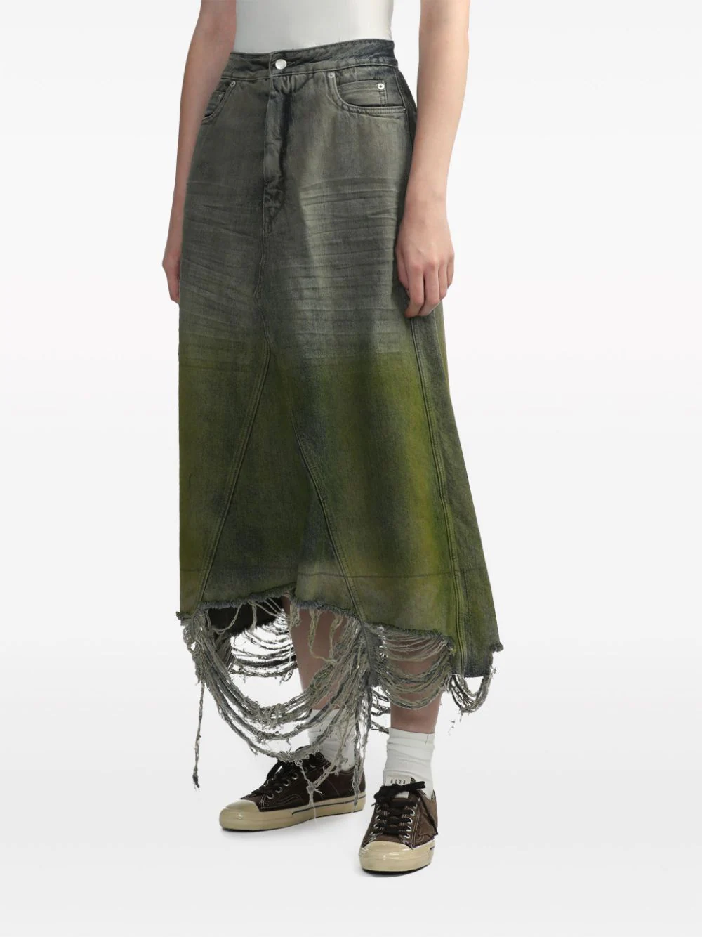 Rick-Owens-Godet-13Oz-Acid-Degrade-Fringe-Skirt-Off-White-3