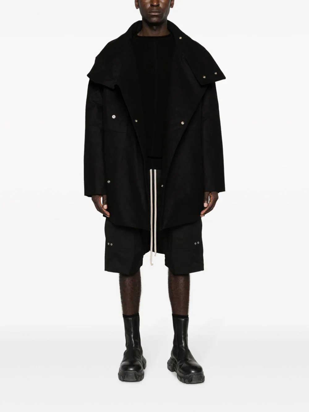 Rick-Owens-Jumbo-Poncho-Drella-Heavy-Mole-Coat-Black-2