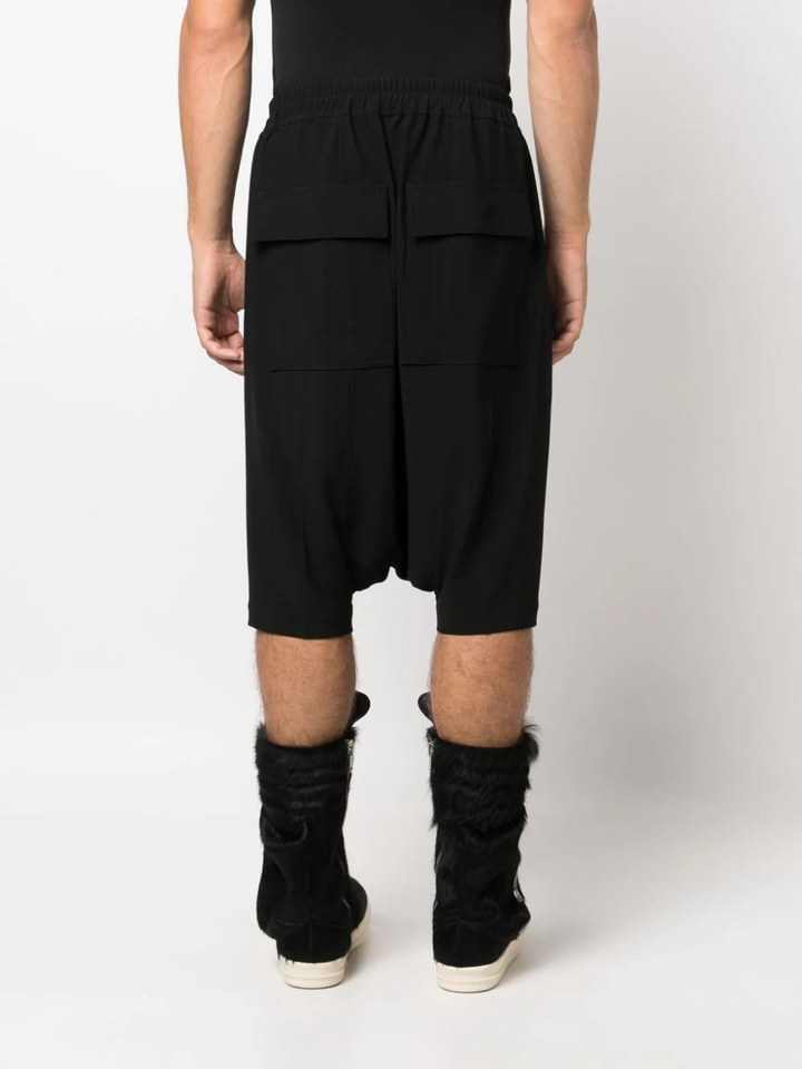 Rick-Owens-Rick-Pods-Heavy-Cady-Shorts-Black-4