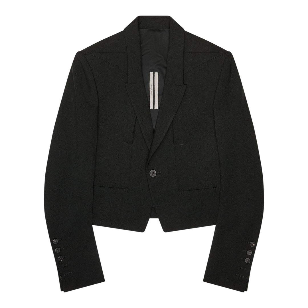 Club21 - Rick Owens - Alice Jacket Grain De Poudre - JACKETS - Black
