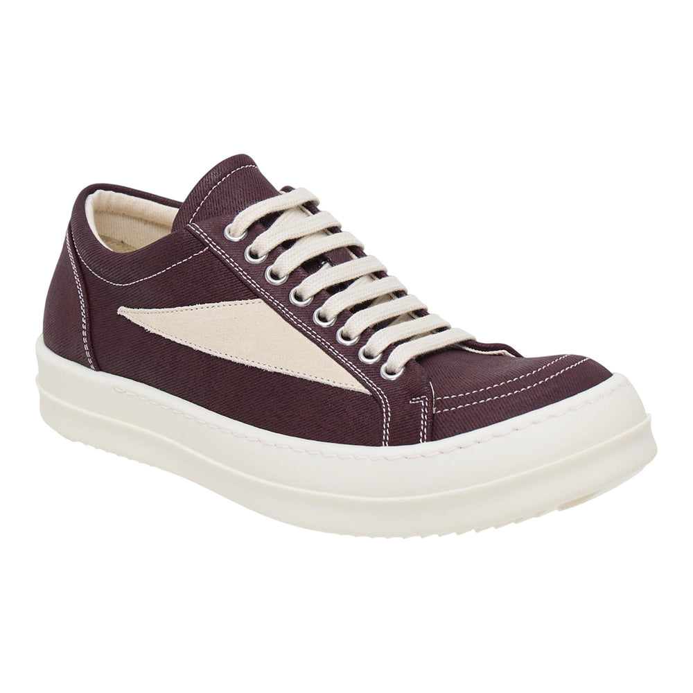 Club21 - Rick Owens DRKSHDW - Vintage Sneaks 13Oz Scab Wax - SNEAKERS - Burgundy