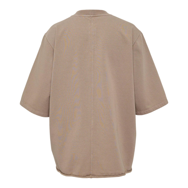 Club21 - Rick Owens DRKSHDW - Walrus T Compact Heavy Jersey - TEES - Light Grey