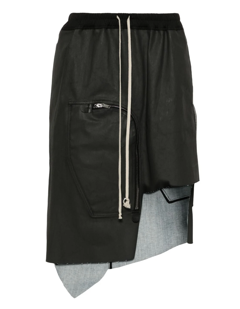 Rick_Owens_Dracca_Skirt_Chalk_Stretch_Black