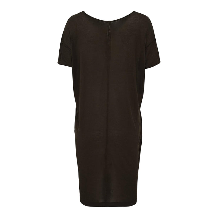 Club21 - Rick Owens - Hiked T Viscose Silk Jersey - TEES - Green