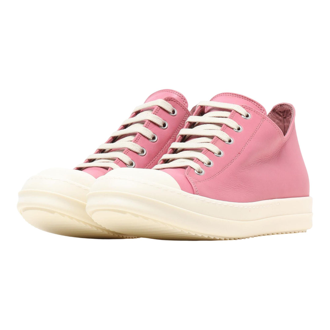 Club21 - Rick Owens - Low Sneaks Sugar Calf Leather - SNEAKERS - Pink