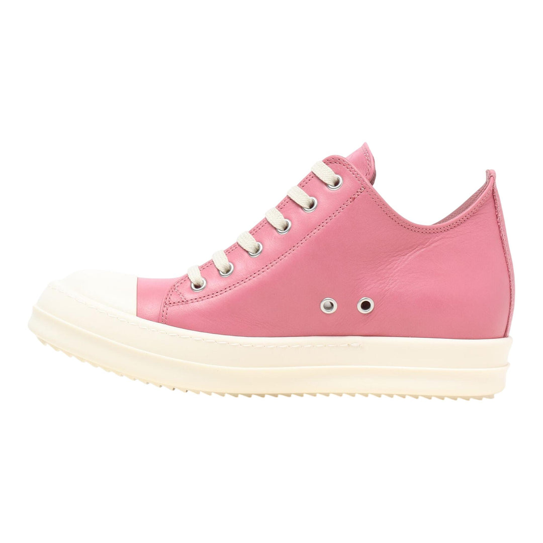 Club21 - Rick Owens - Low Sneaks Sugar Calf Leather - SNEAKERS - Pink