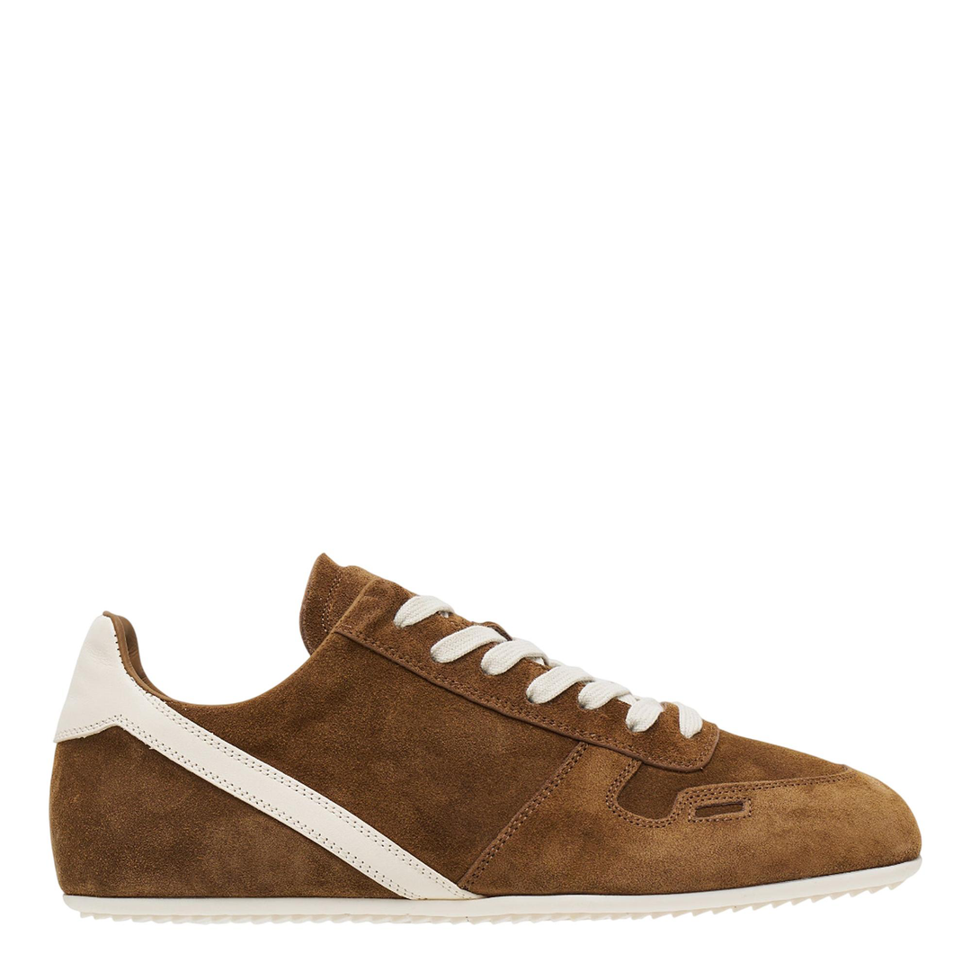 Minimal Sneak Suede Leather