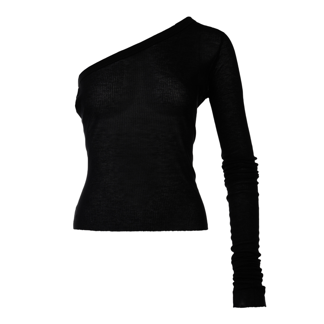 One Shoulder Knit Top