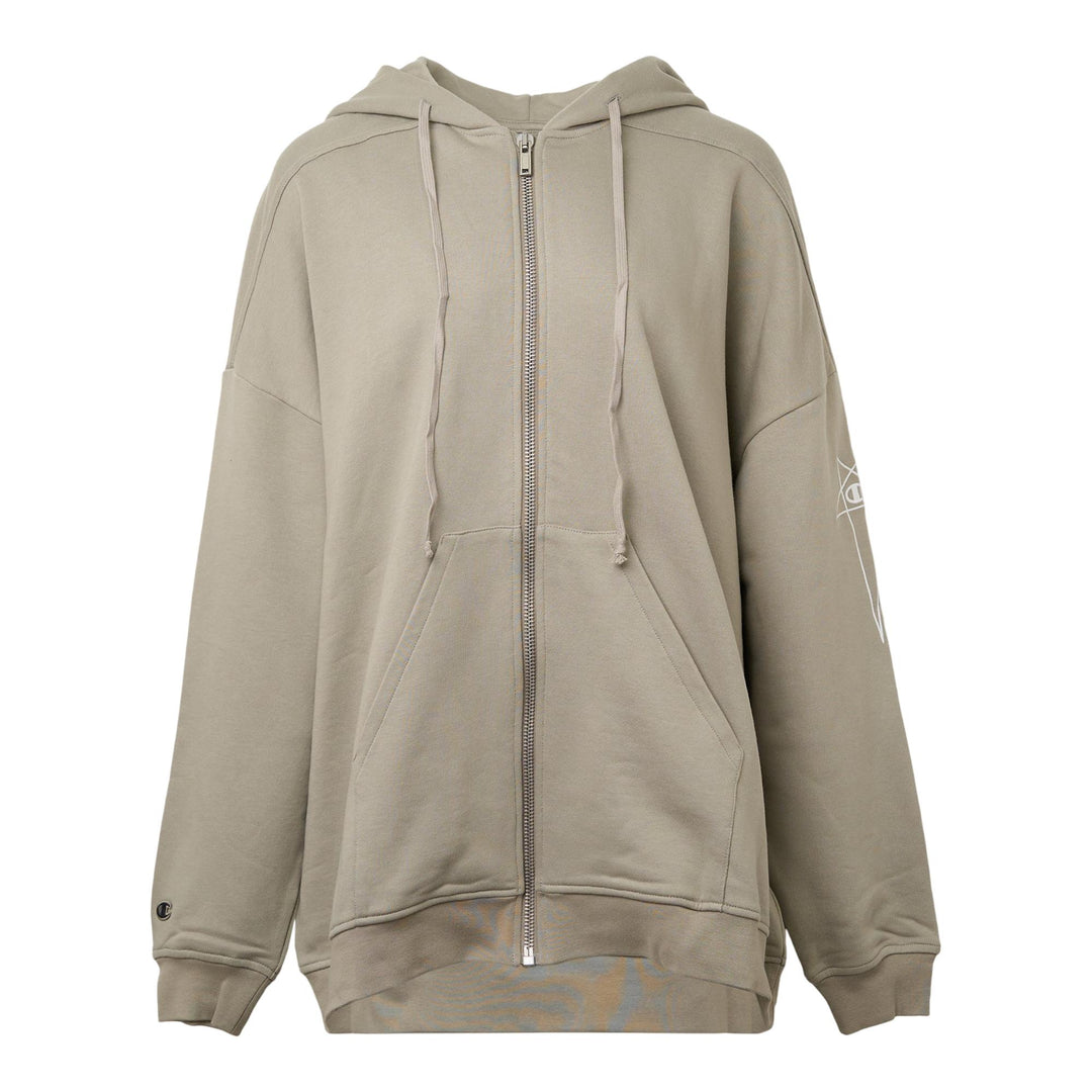 Club21 - Rick Owens x Champion - Champion Jumbo Jasons Hoodie - SWEATERS - Beige