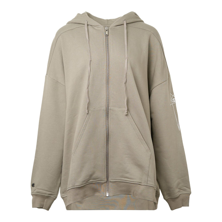 Club21 - Rick Owens x Champion - Champion Jumbo Jasons Hoodie - SWEATERS - Beige