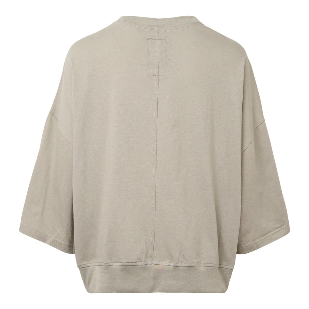 Club21 - Rick Owens x Champion - Champion Tommy T Cropped Jersey - TEES - Beige