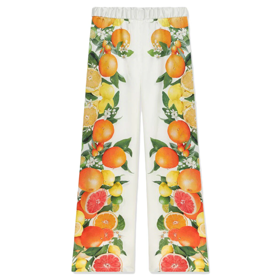 Grapefruit Print Trouser