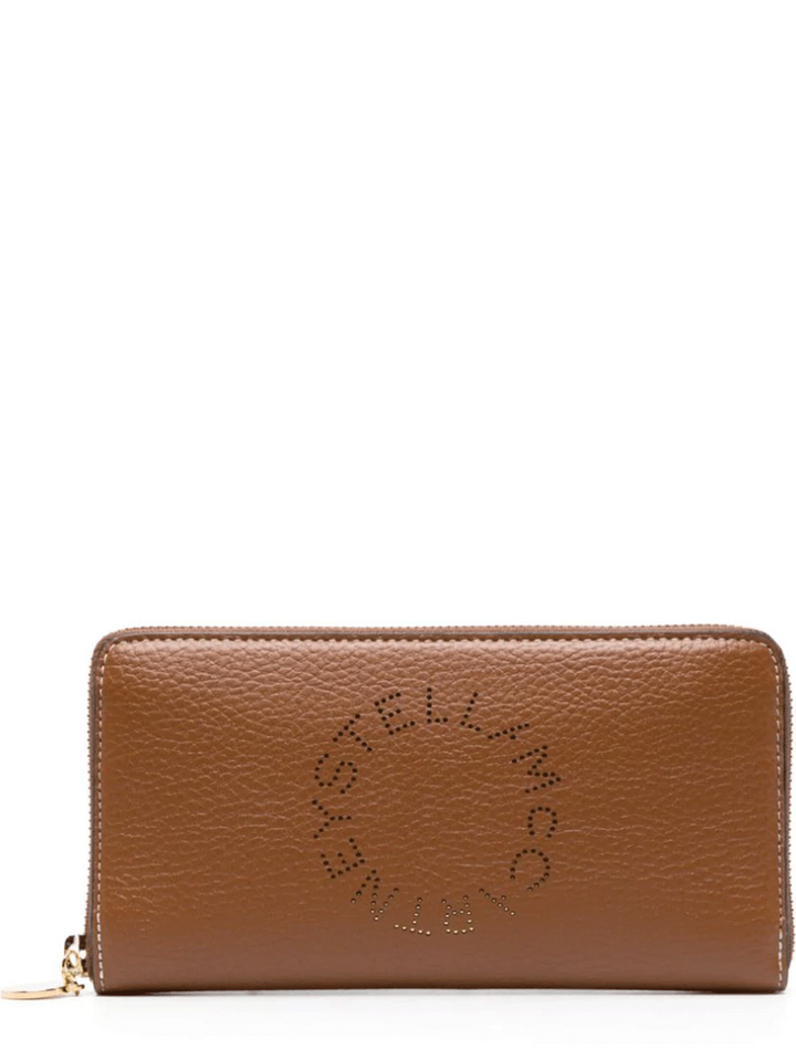 STELLA-McCARTNEY-Zip-Wallet-Embossed-Grainy-Mat