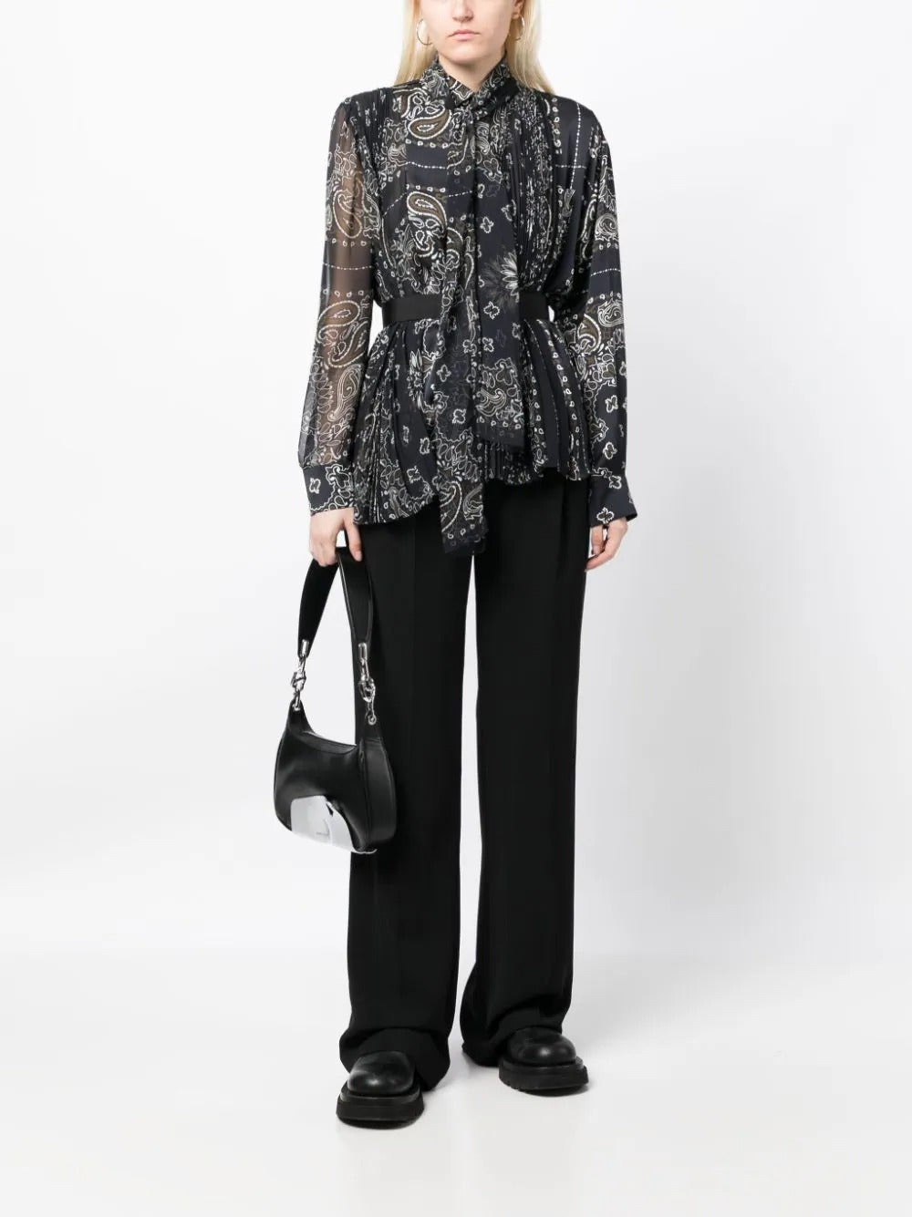 Sacai-Bandana-Print-Blouse-Navy-2