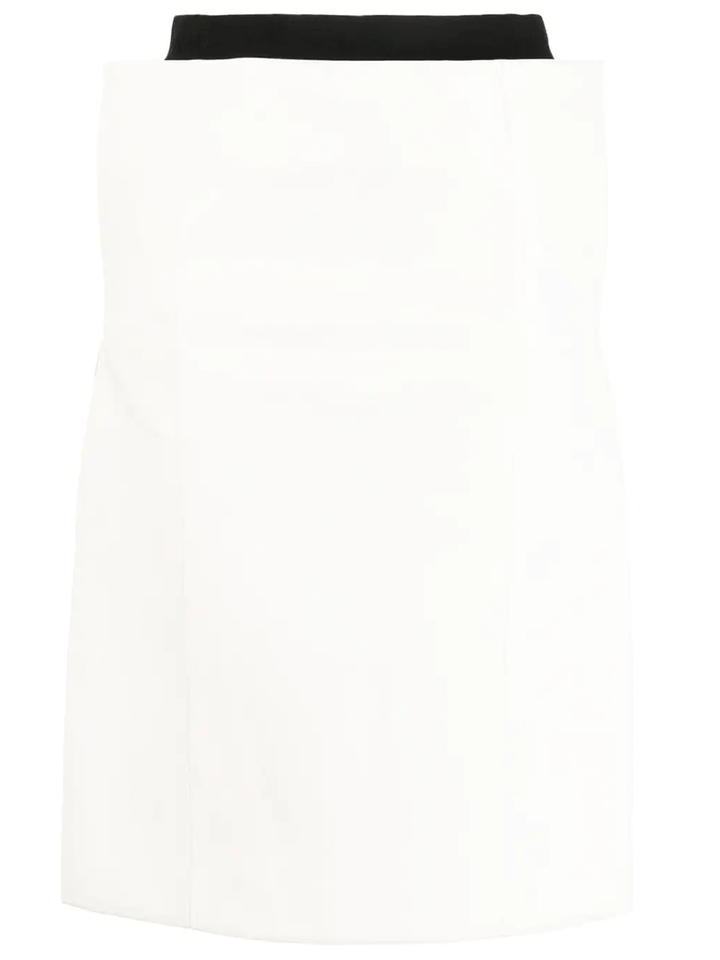 Sacai-Faux-Leather-Skirt-White-1