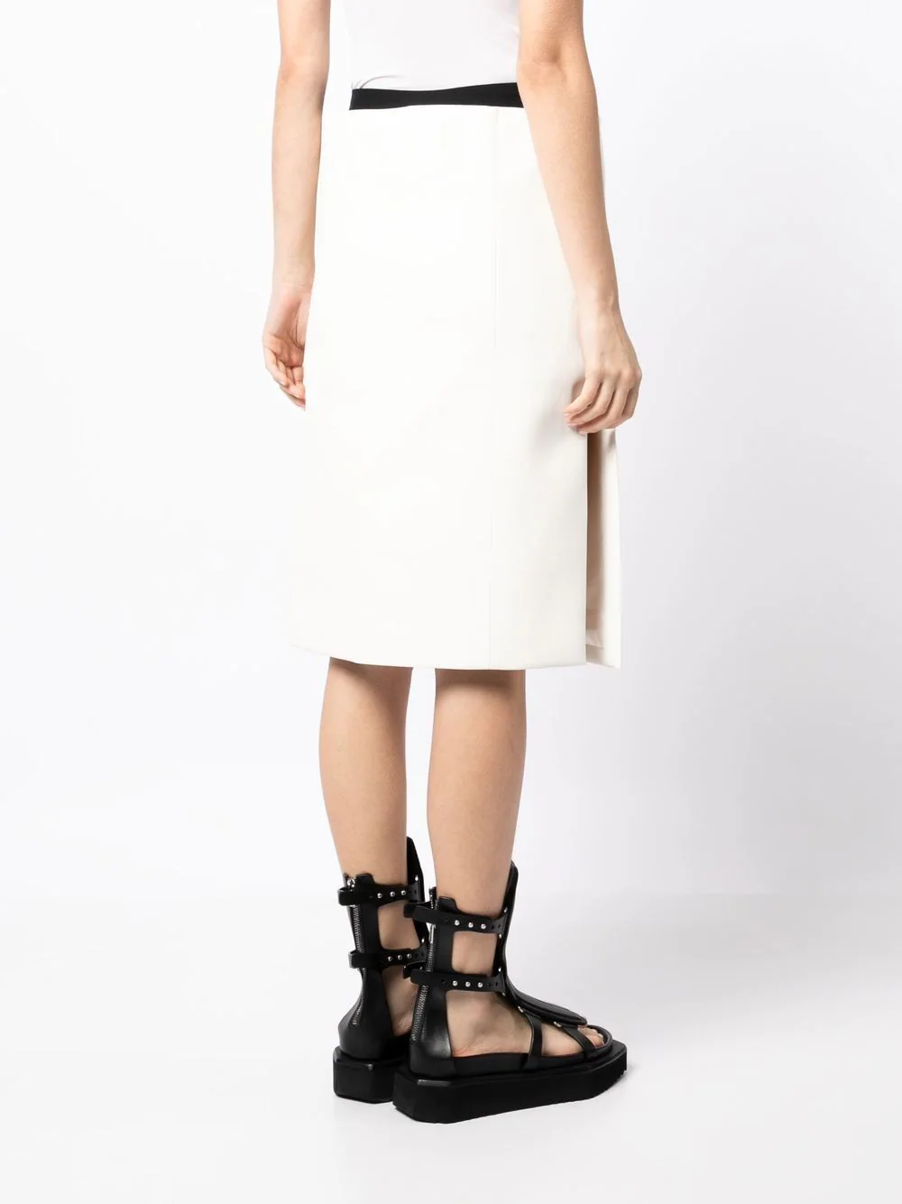 Sacai-Faux-Leather-Skirt-White-2