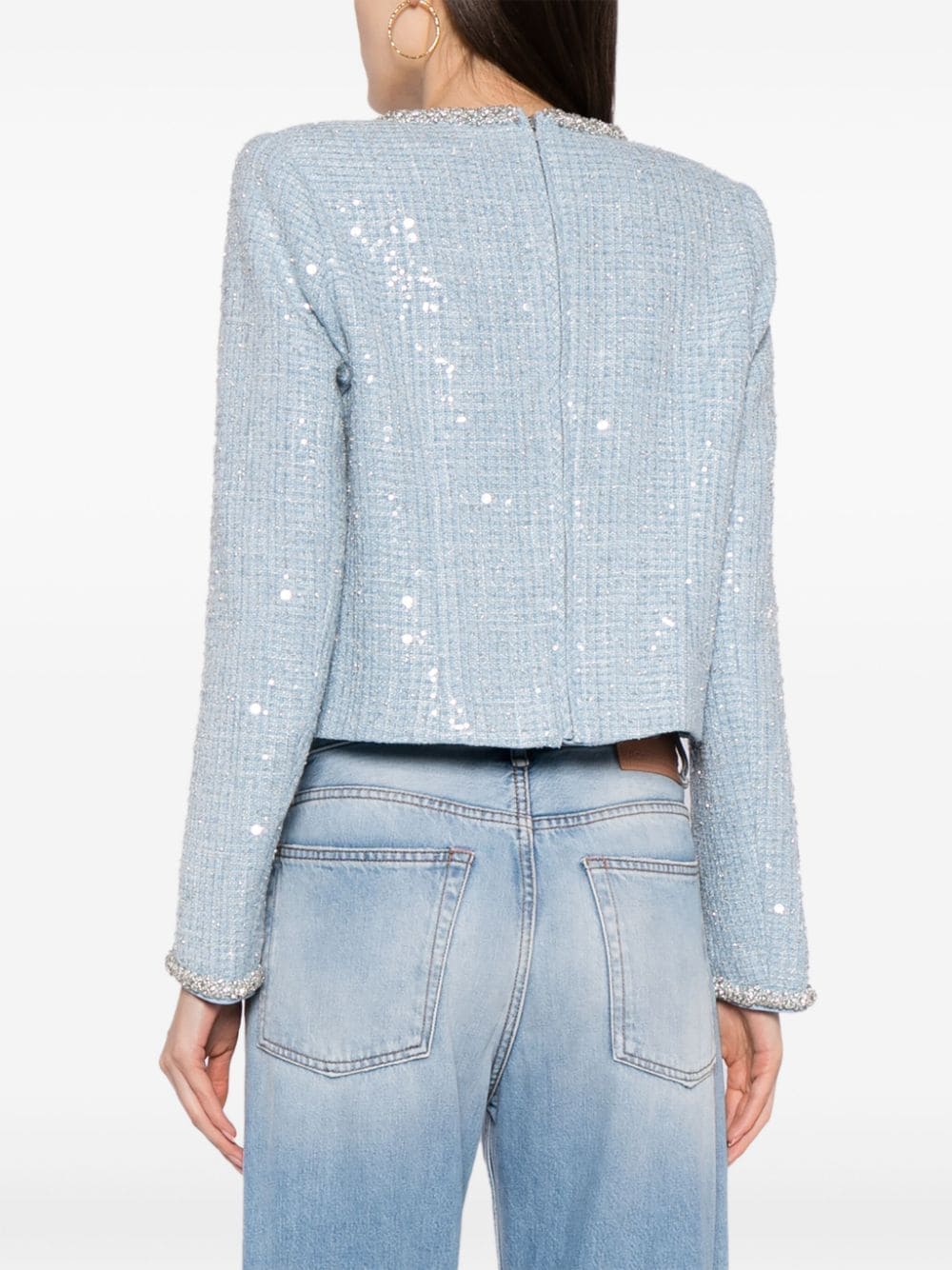 Self-Portrait-Blue-Sequin-Boucle-Top-Blue-4