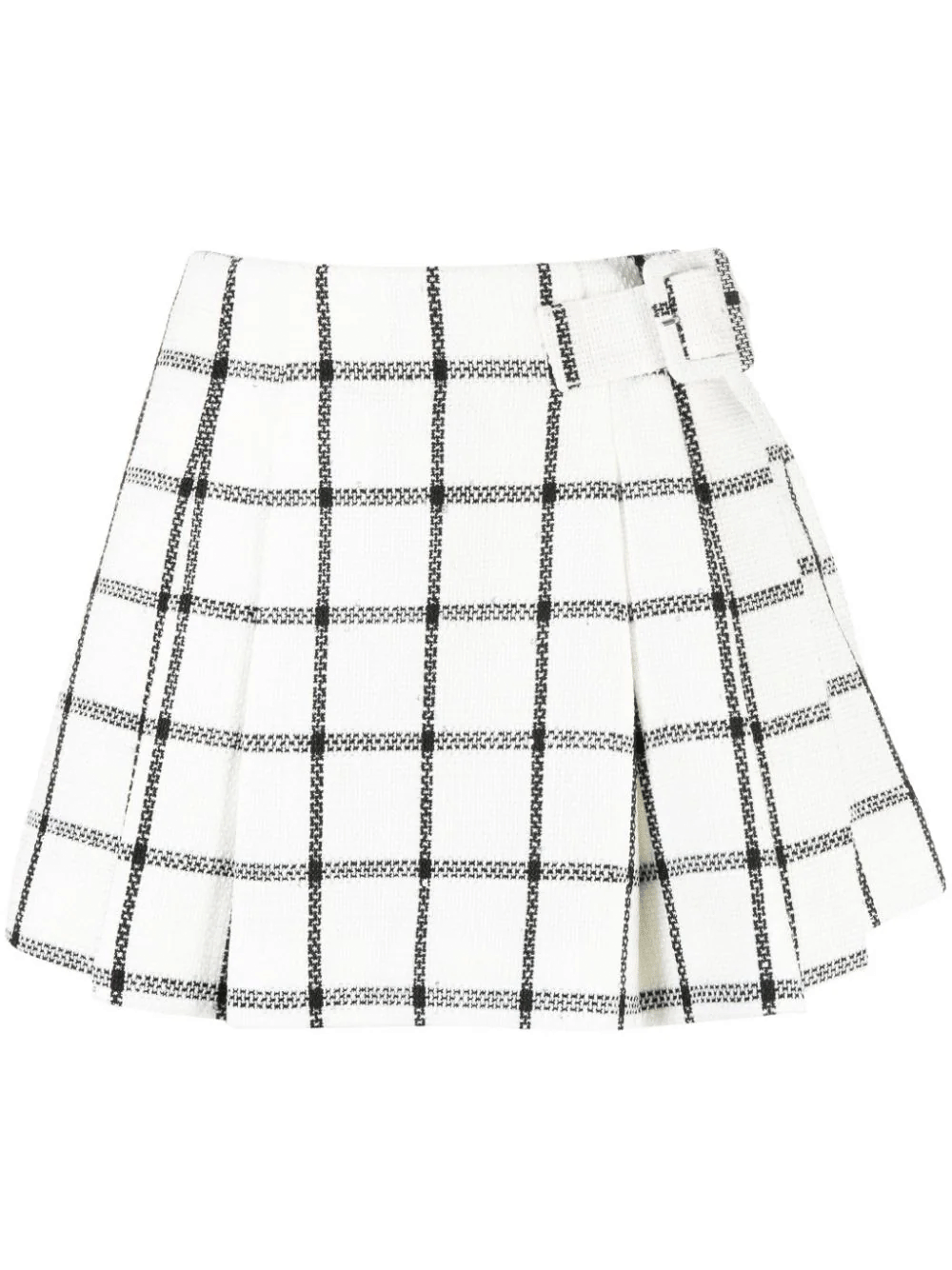 Self-Portrait-Cream-Check-Skort-Checks-1