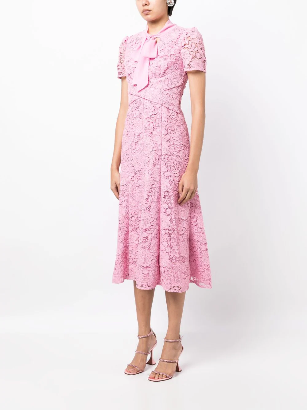 Self-Portrait-Pink-Cord-Lace-Crossover-Midi-Dress-Pink-3