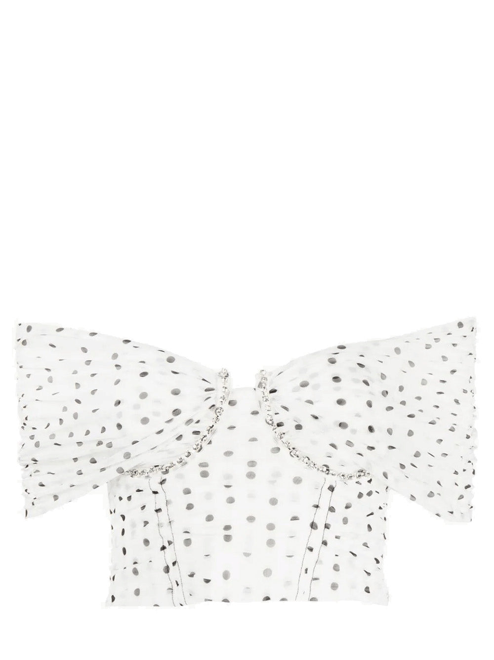     Self-Portrait-Polka-Dot-Off-Shoulder-Top-Polka-Dots-1