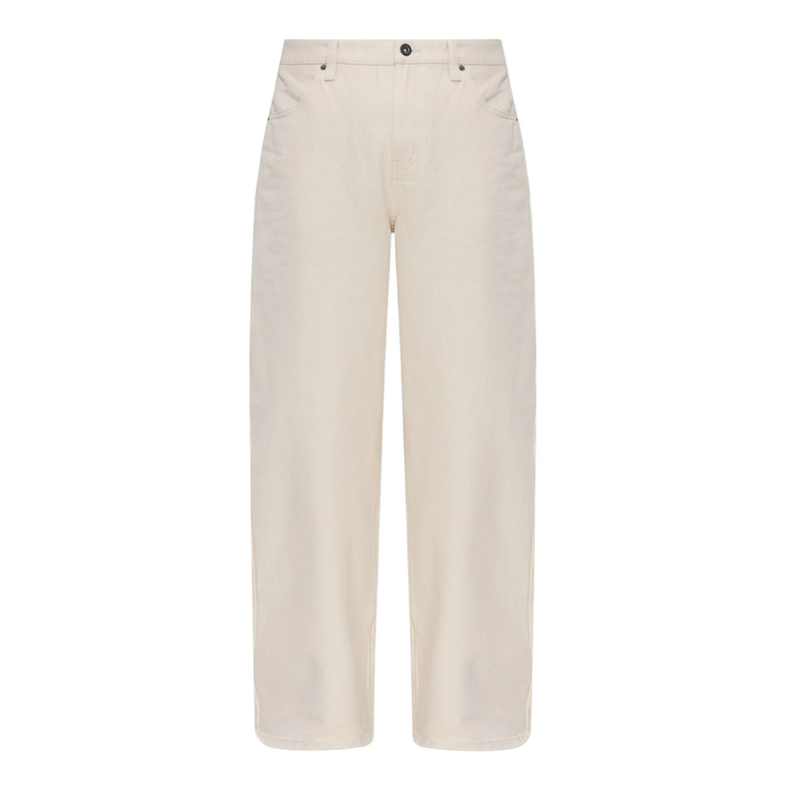 Cream Denim Jeans