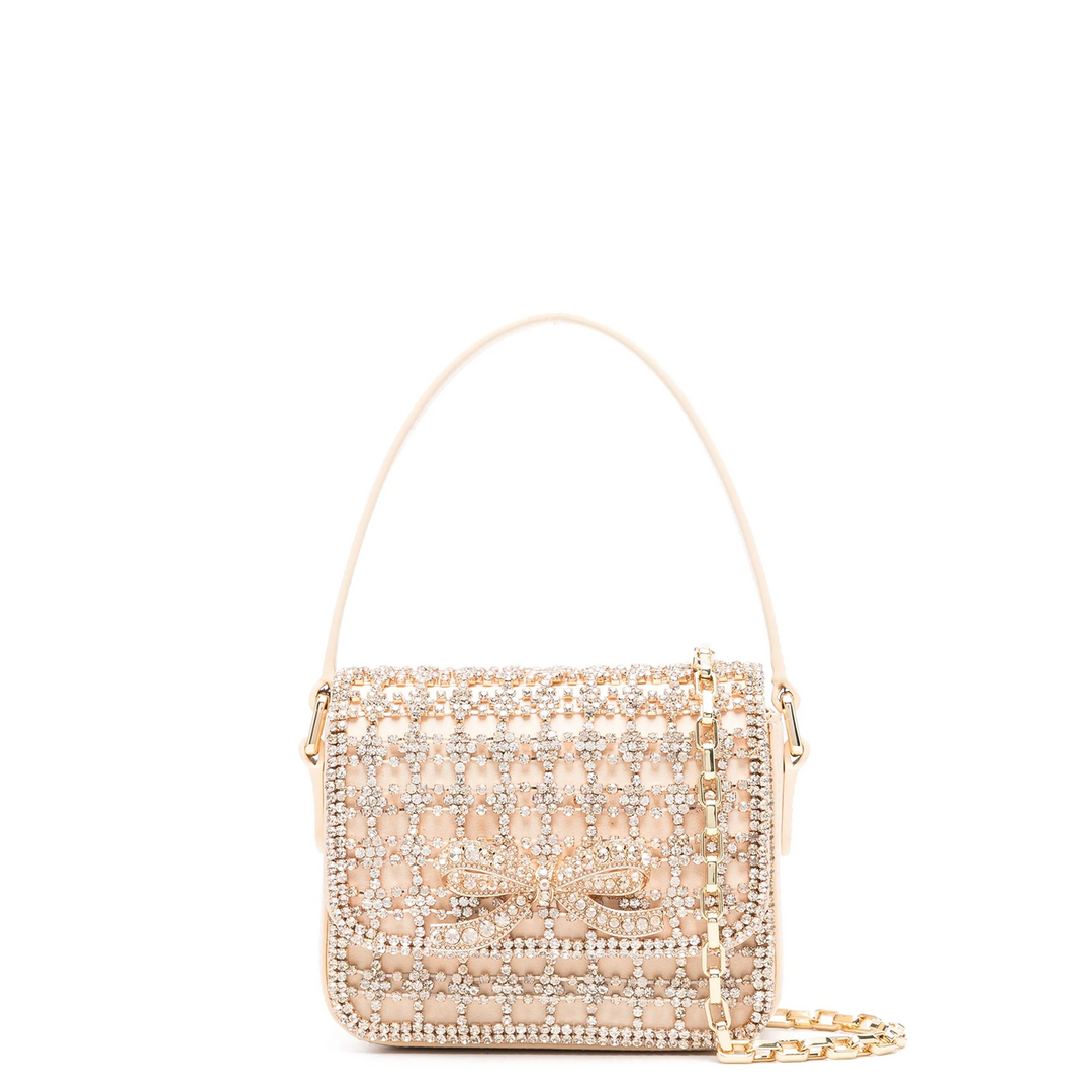 Gold Crystal Micro Bag