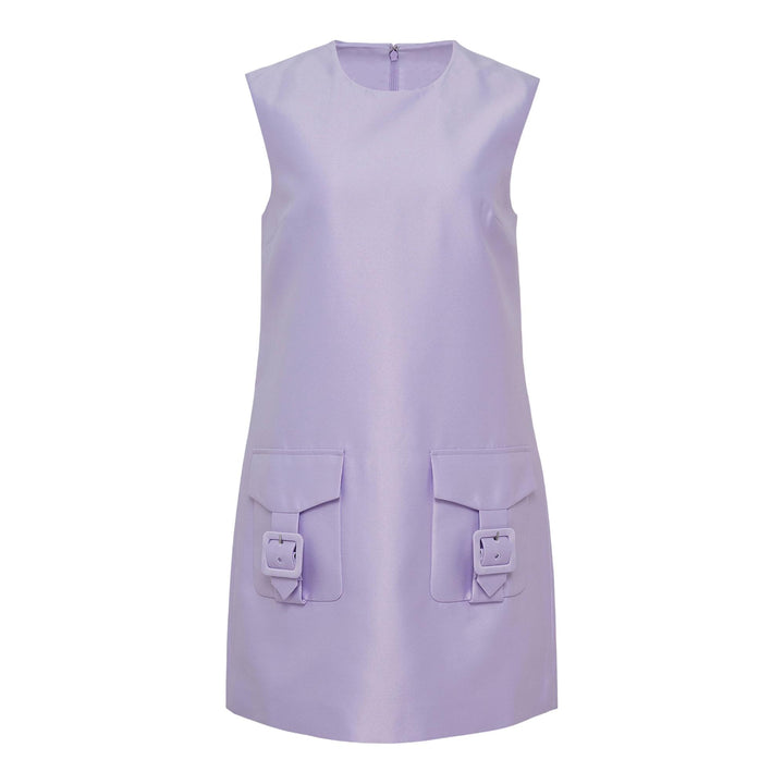 Club21 - Self-Portrait - Lilac Taffeta Mini Dress - WOVEN DRESSES - Lilac