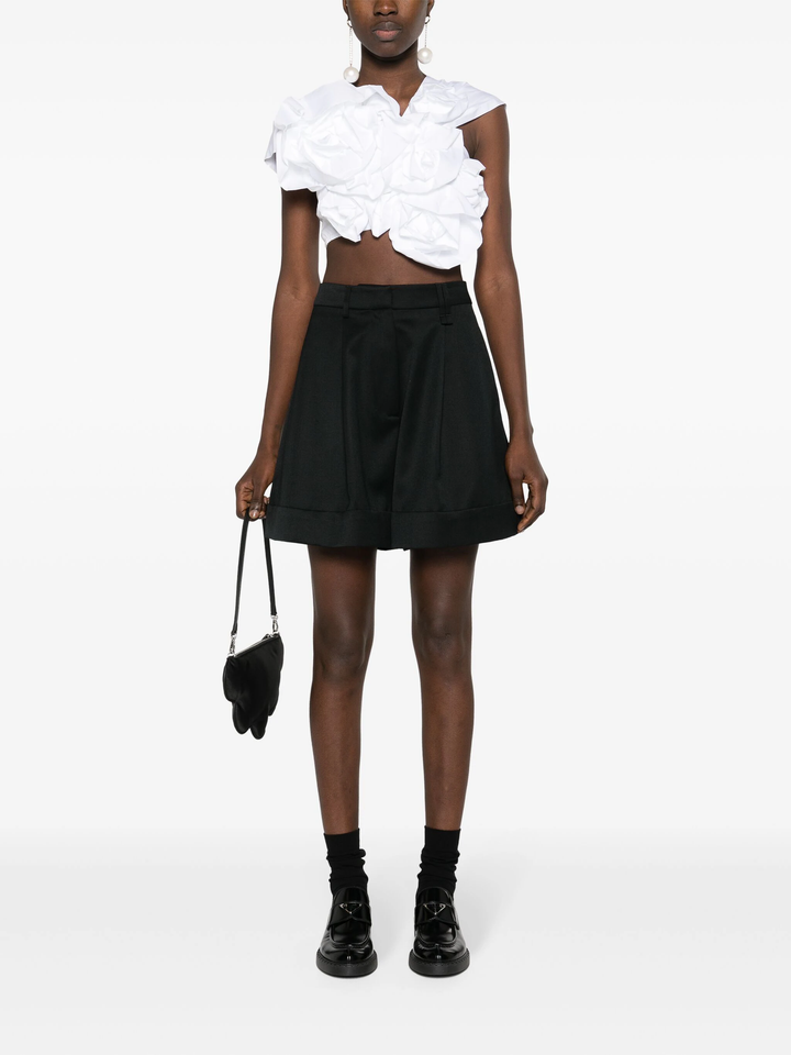 Simone-Rocha-Sculpted-Newsboy-Shorts-Black-2