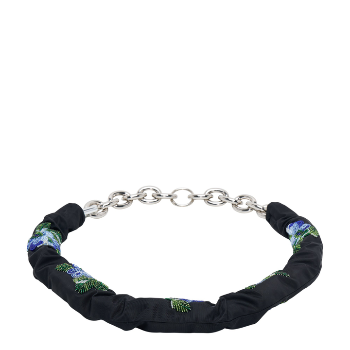 Embellished Sleeve Chain Belt