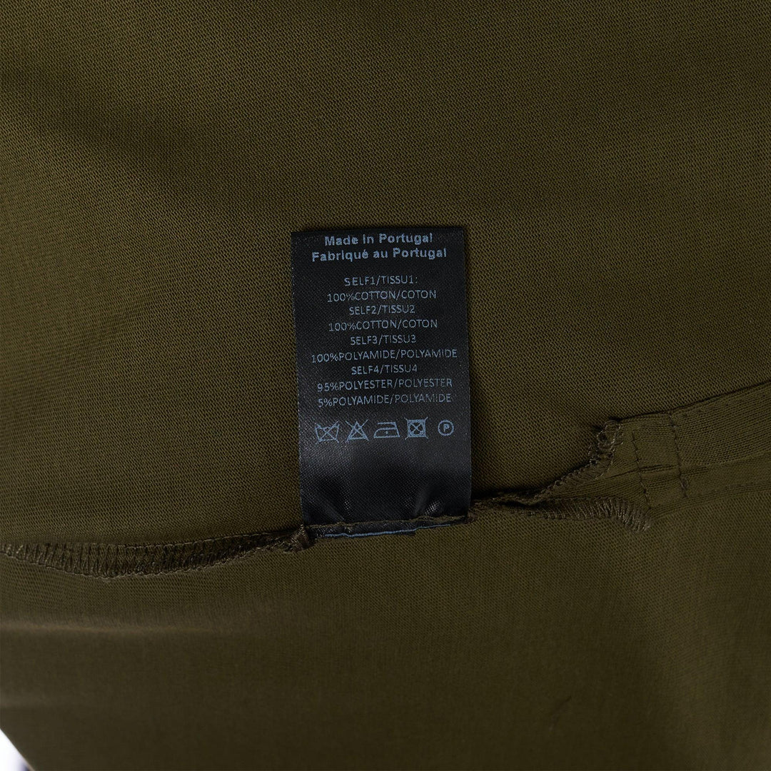 Club21 - Simone Rocha - Layered Ruffle Rugby Shirt - POLOS - Khaki