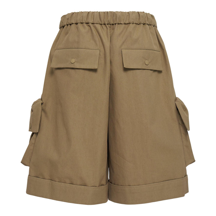 Club21 - Simone Rocha - Multi Pocket Cargo Drawstring Shorts - SHORTS - Natural