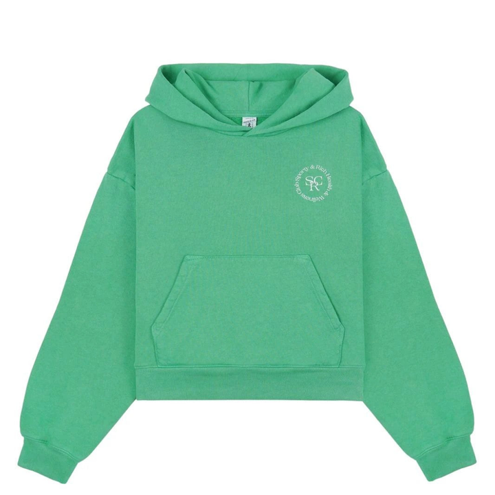 Sporty_Rich_SRHWC_Cropped_Hoodie_Green