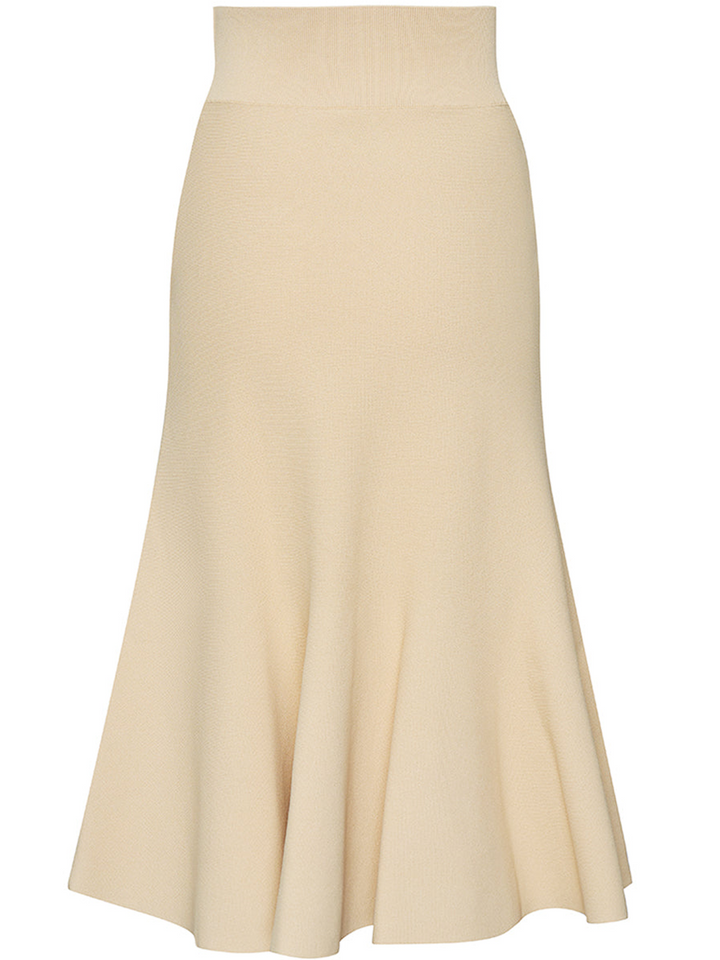 Stella McCartney Compact Knit Skirt Yellow 2