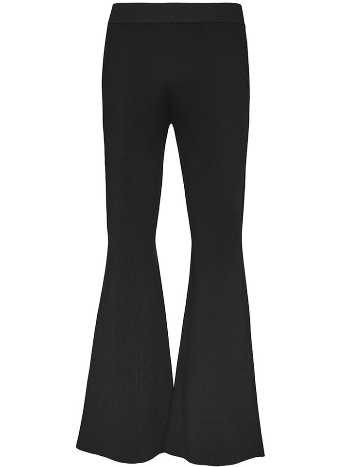 Stella McCartney Compact Knit Trousers Black 2