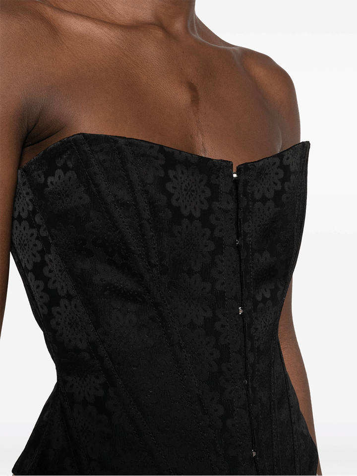 Stella-McCartney-Daisy-Jacquard-Corset-Black-5