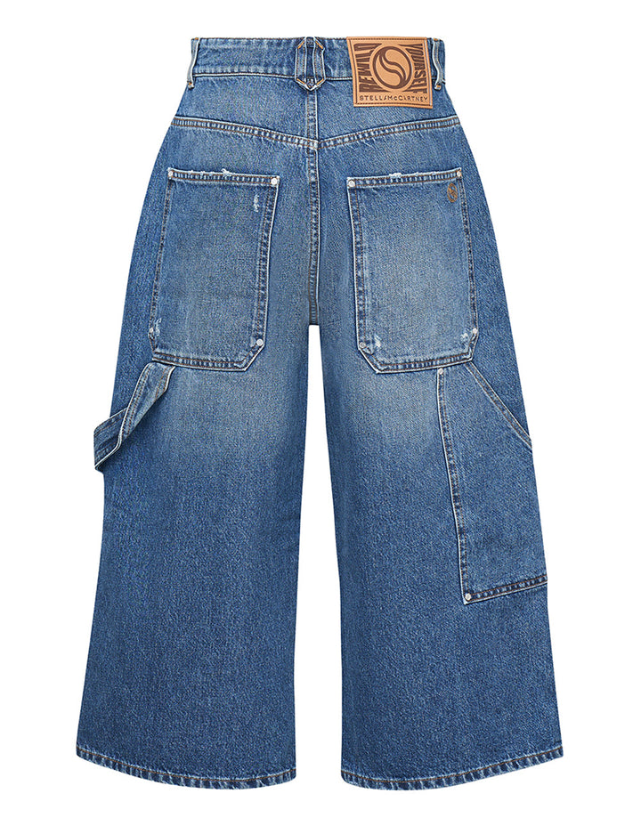 Stella McCartney Dark Blue Vintage Workwear Jeans Denim 2