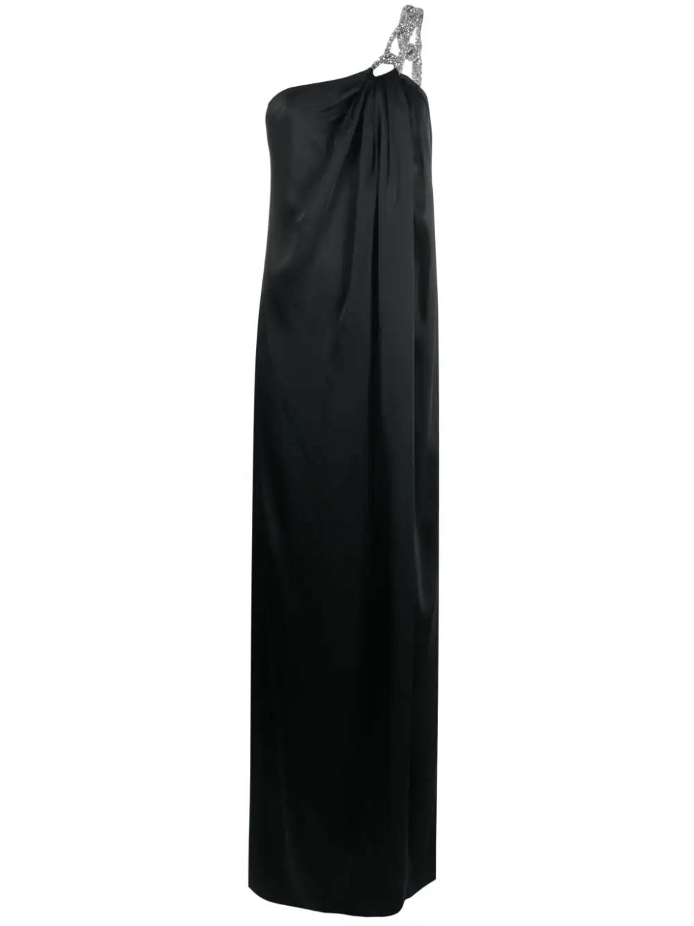 Stella-McCartney-Falabella-Crystal-Satin-Gown-Black-1