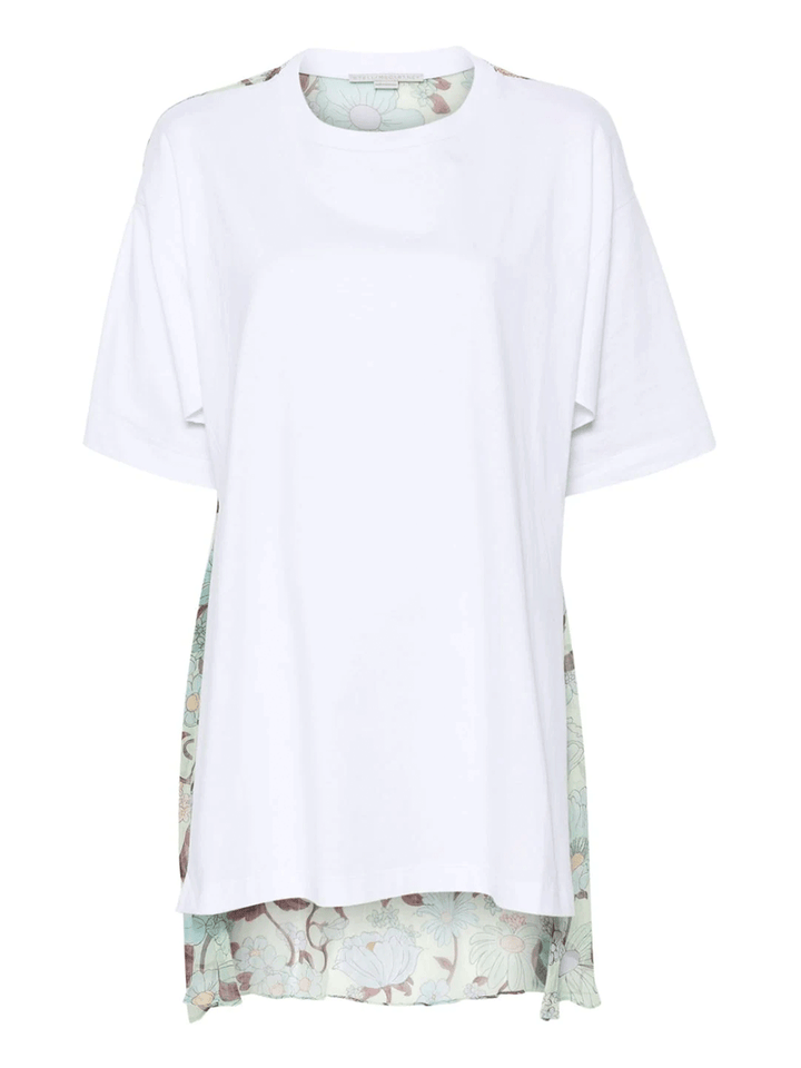 Stella-McCartney-Flower-Chiffon-T-Shirt-Multi-1